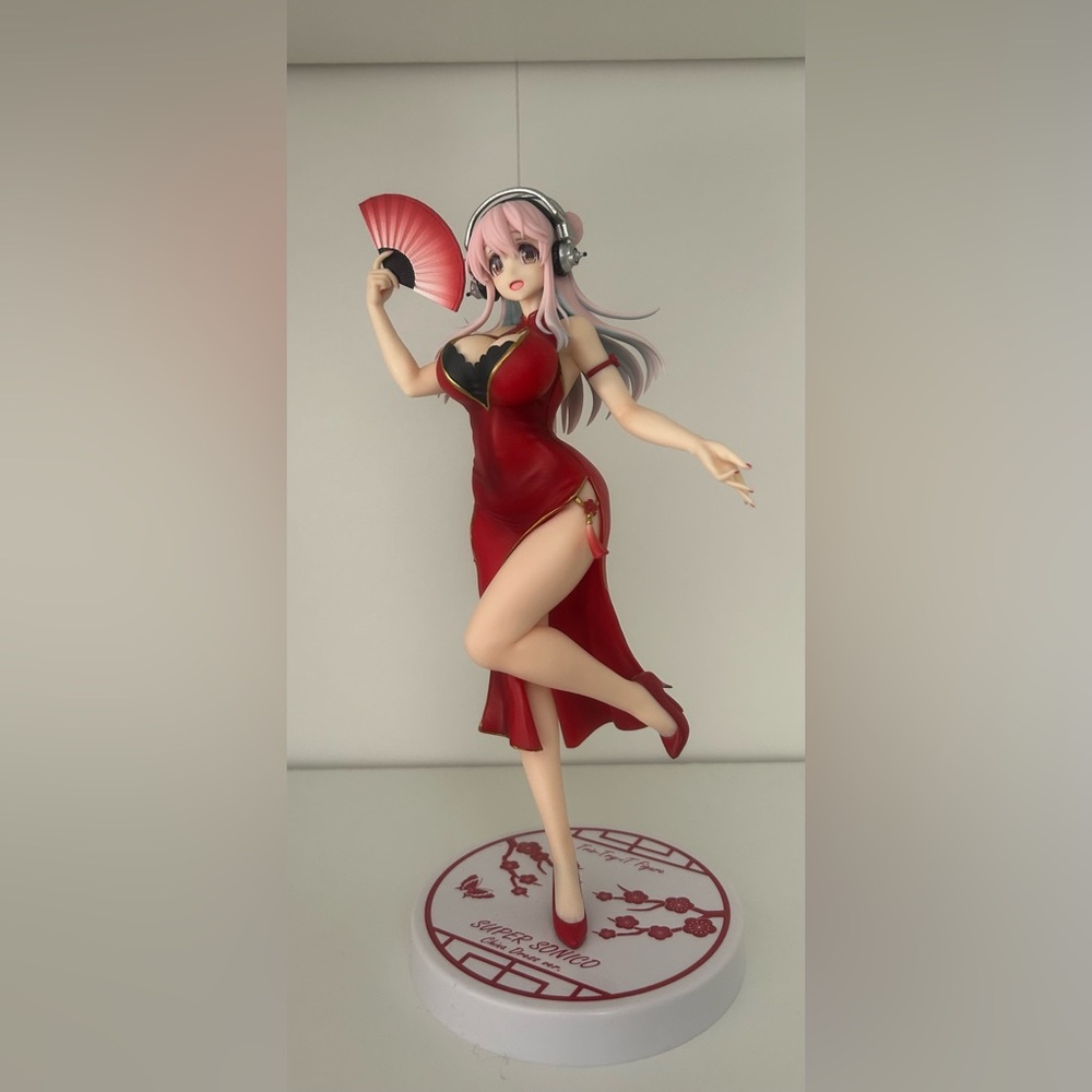 Super Sonico Trio-Try-iT Figure - China Dress Version. FuRyu